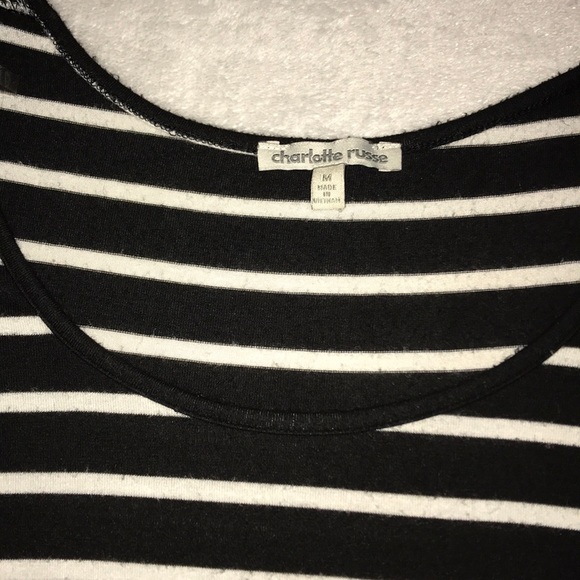 Stripped t shirt dress - Picture 2 of 3